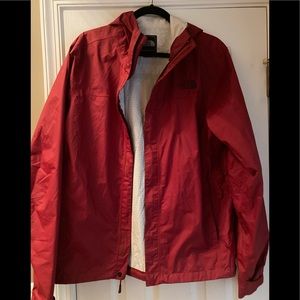 The North Face Dark Red Raincoat Women’s Size M